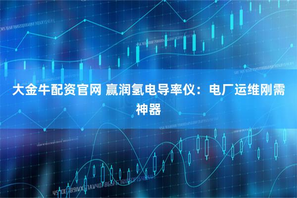 大金牛配资官网 赢润氢电导率仪：电厂运维刚需神器