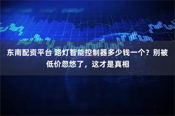东南配资平台 路灯智能控制器多少钱一个？别被低价忽悠了，这才是真相